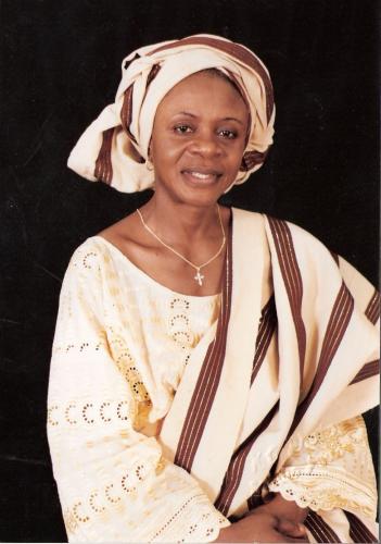 Helen on a trip to Nigeria